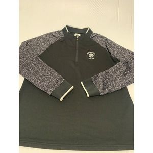 FJ Sweatshirt 1/4 Zip Black L Women's A91